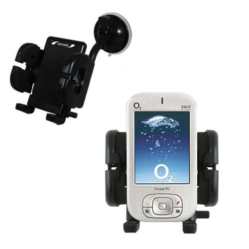 Windshield Holder compatible with the HTC Magician Smartphone