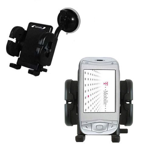 Windshield Holder compatible with the HTC Wizard