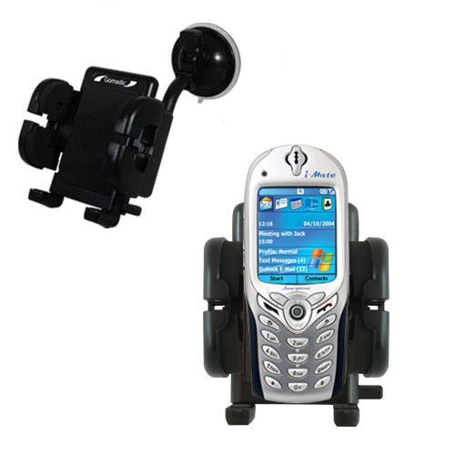 Windshield Holder compatible with the i-Mate Smartphone 2