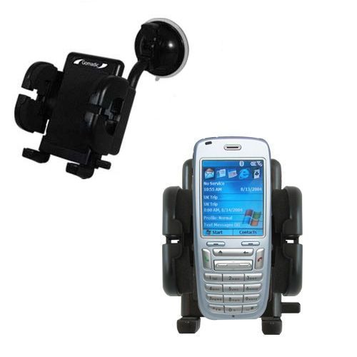 Windshield Holder compatible with the i-Mate SP3 Smartphone