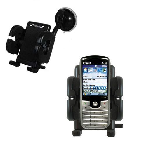 Windshield Holder compatible with the i-Mate SP3i Smartphone
