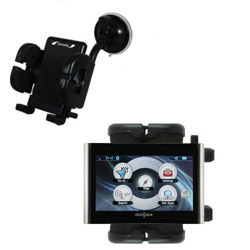 Windshield Holder compatible with the Insignia NV-CNV43 GPS