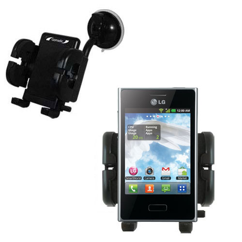 Windshield Holder compatible with the LG E400