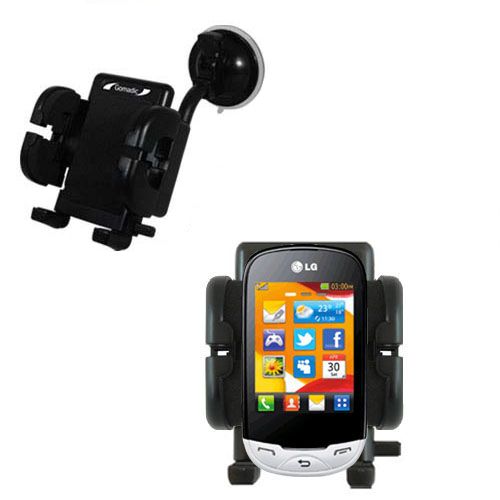 Windshield Holder compatible with the LG Ego 4G