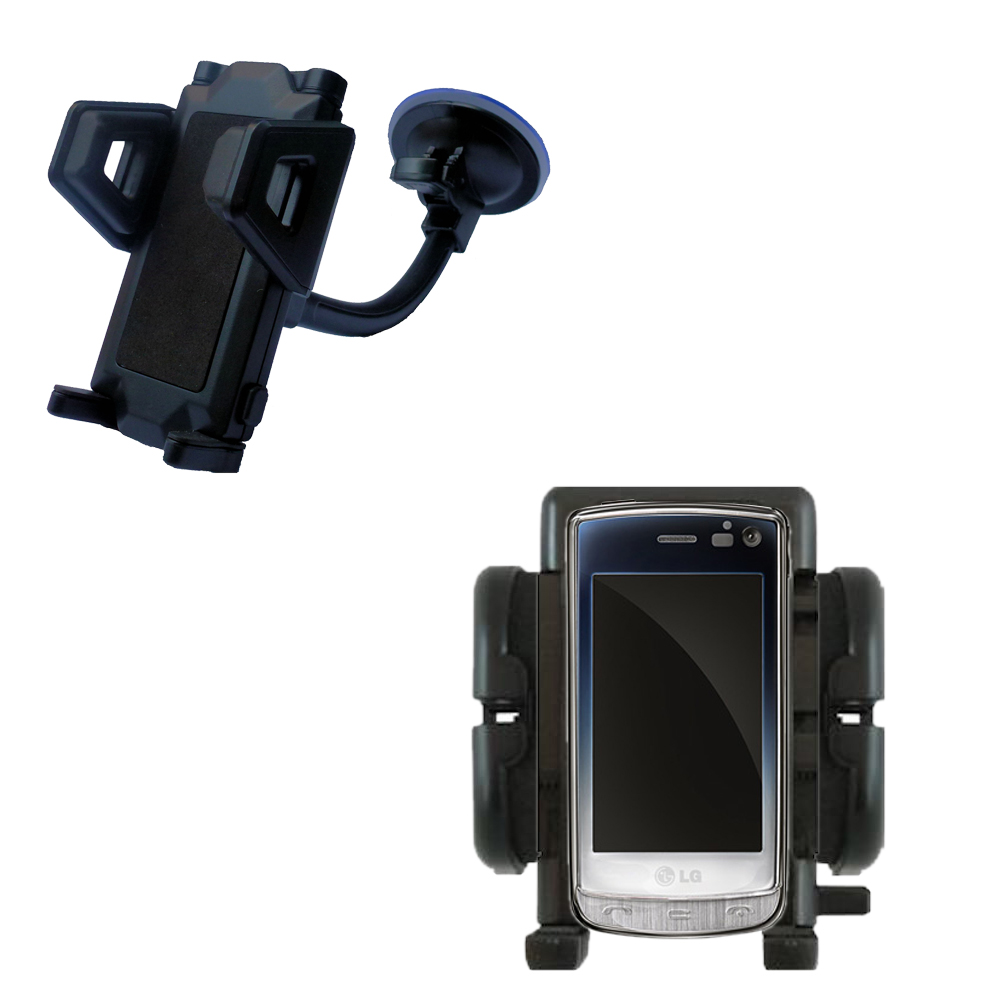 Windshield Holder compatible with the LG GD900 Crystal