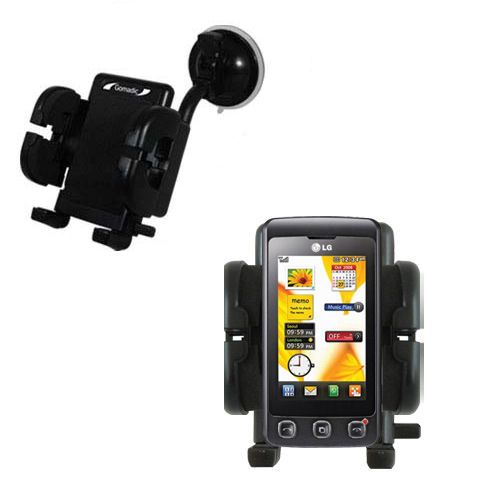 Windshield Holder compatible with the LG KP500