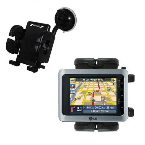 Windshield Holder compatible with the LG LN730
