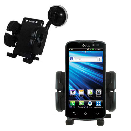 Windshield Holder compatible with the LG Nitro HD