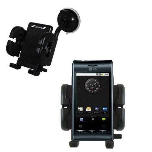 Windshield Holder compatible with the LG Optimus Black