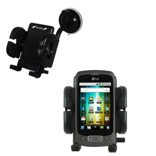 Windshield Holder compatible with the LG Optimus One