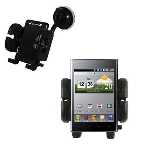 Windshield Holder compatible with the LG Optimus Vu