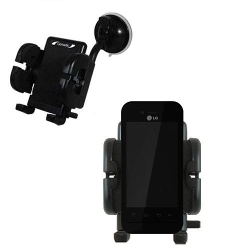 Windshield Holder compatible with the LG Victor