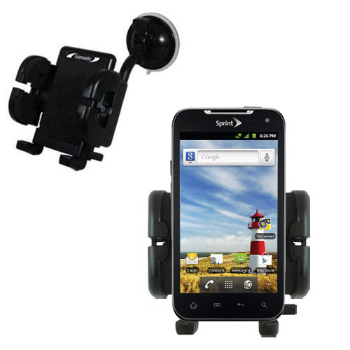 Windshield Holder compatible with the LG Viper 4G / LS840