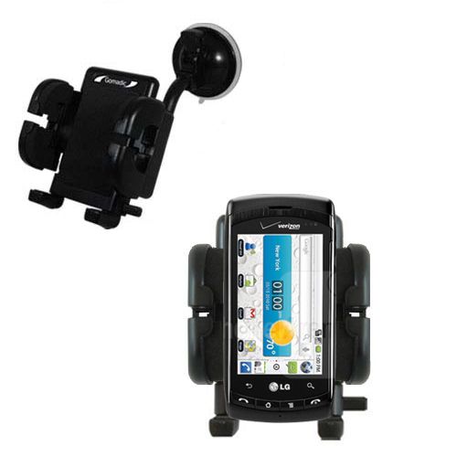Windshield Holder compatible with the LG VS740