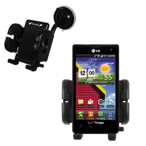 Windshield Holder compatible with the LG VS840