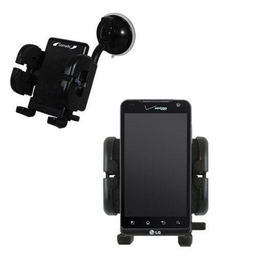 Windshield Holder compatible with the LG VS910