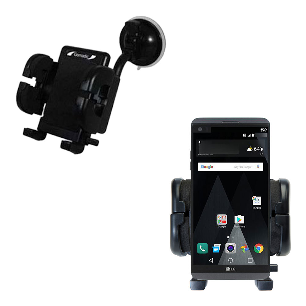 Windshield Holder compatible with the LG X Power