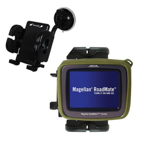 Windshield Holder compatible with the Magellan Crossover GPS 2500T