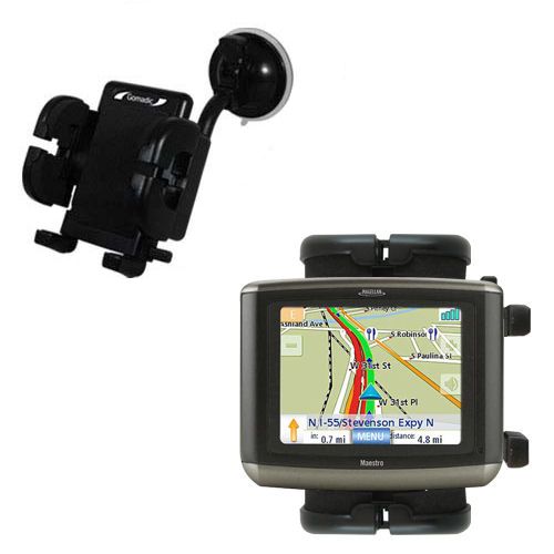 Windshield Holder compatible with the Magellan Maestro 3140