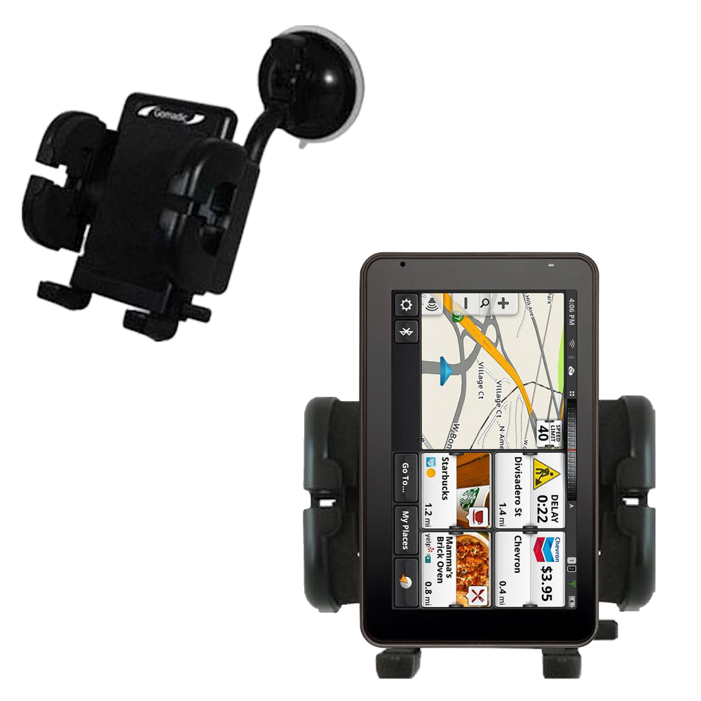 Windshield Holder compatible with the Magellan SmartGPS 5390 / 5295