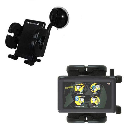 Windshield Holder compatible with the Maylong FD-435 GPS For Dummies