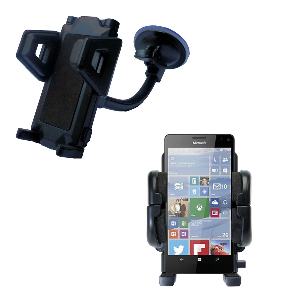 Windshield Holder compatible with the Microsoft Lumia 950 XL