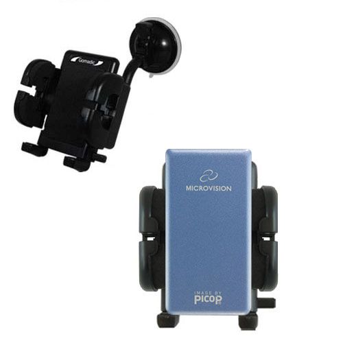 Windshield Holder compatible with the Microvision ShowWX Laser Pico