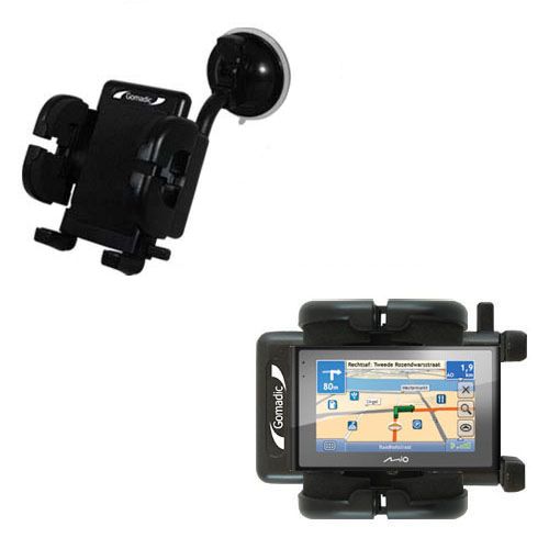 Windshield Holder compatible with the Mio Moov 580