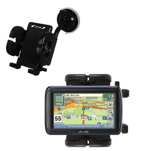 Windshield Holder compatible with the Mio Moov M401