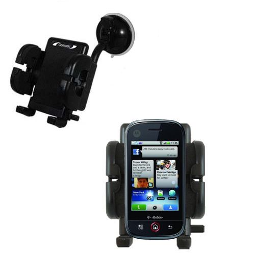 Windshield Holder compatible with the Motorola  CLIQ MB200