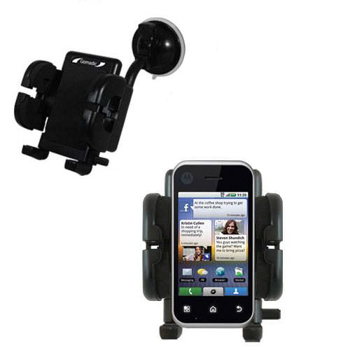 Windshield Holder compatible with the Motorola Backflip