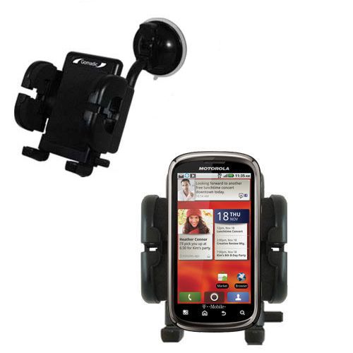 Windshield Holder compatible with the Motorola CLIQ 2