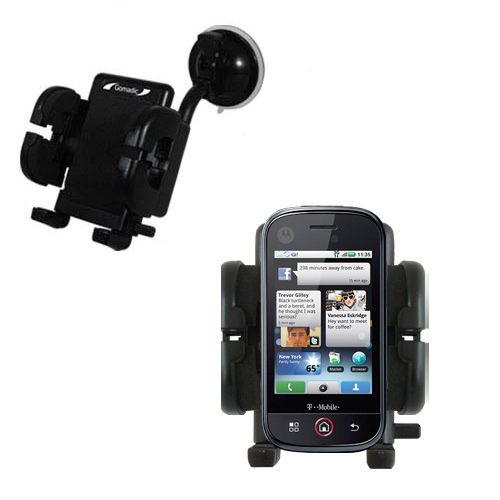 Windshield Holder compatible with the Motorola CLIQ