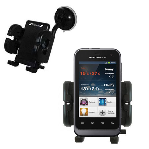 Windshield Holder compatible with the Motorola DEFY Mini / XT320