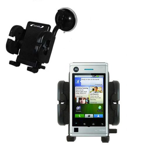 Windshield Holder compatible with the Motorola Devour A555