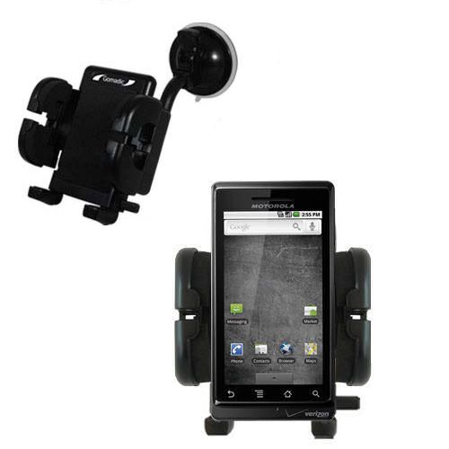 Windshield Holder compatible with the Motorola Droid Xtreme MB810