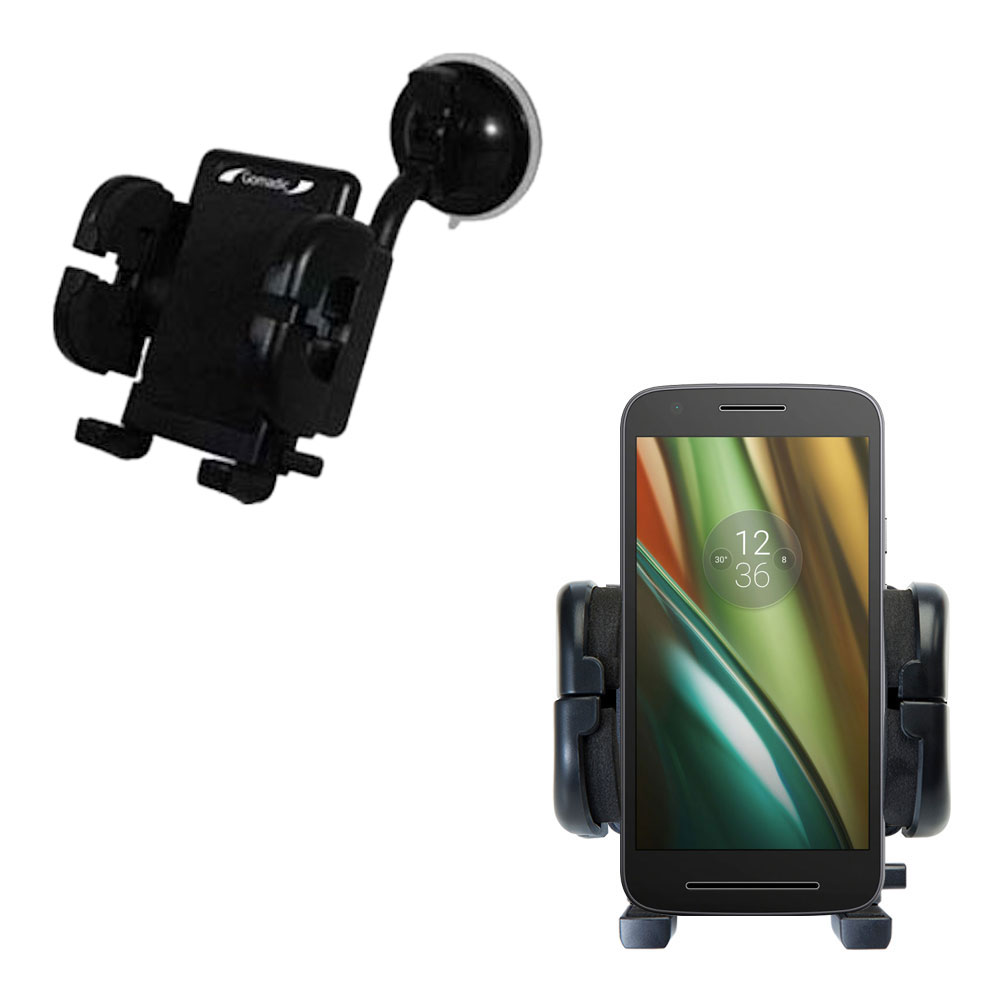 Windshield Holder compatible with the Motorola Moto E3