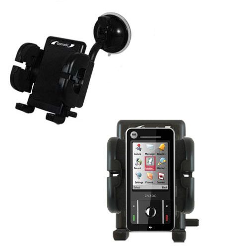 Windshield Holder compatible with the Motorola Moto ZN300