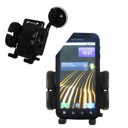 Windshield Holder compatible with the Motorola Olympus MB860