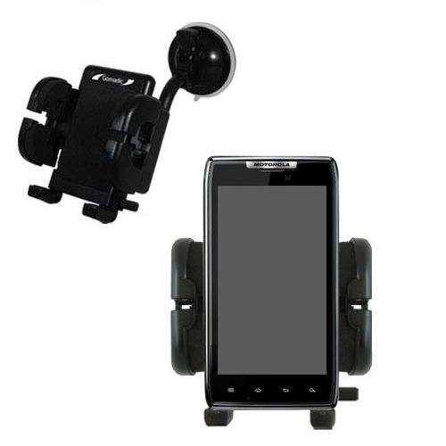 Windshield Holder compatible with the Motorola Spyder