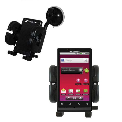 Windshield Holder compatible with the Motorola Triumph