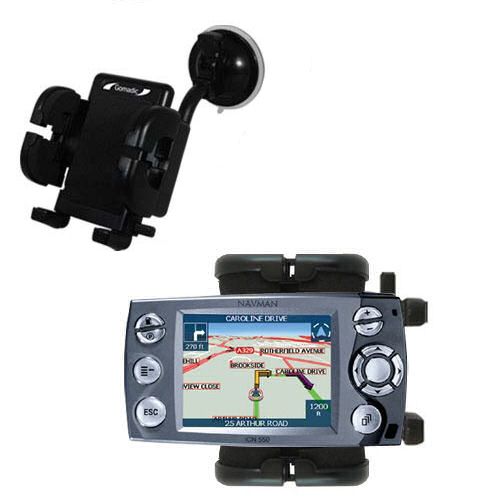 Windshield Holder compatible with the Navman iCN 550