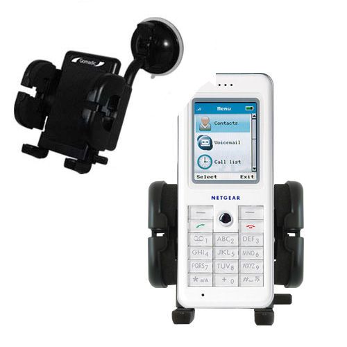 Windshield Holder compatible with the Netgear Skype Phone SPH101