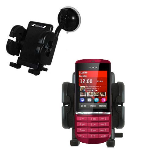 Windshield Holder compatible with the Nokia Asha 300