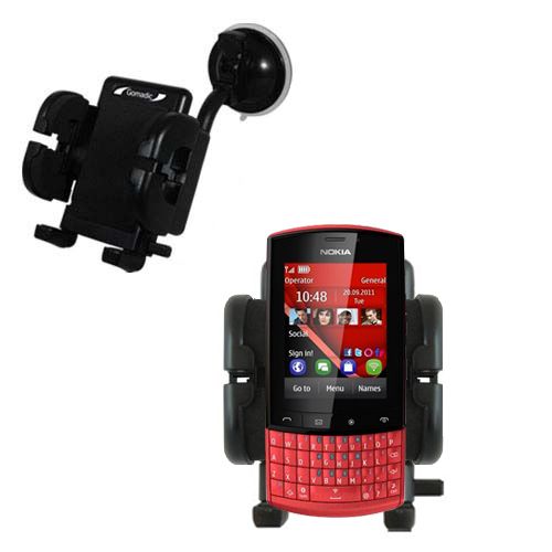 Windshield Holder compatible with the Nokia Asha 303