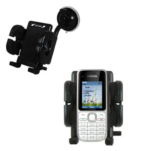 Windshield Holder compatible with the Nokia C2-01