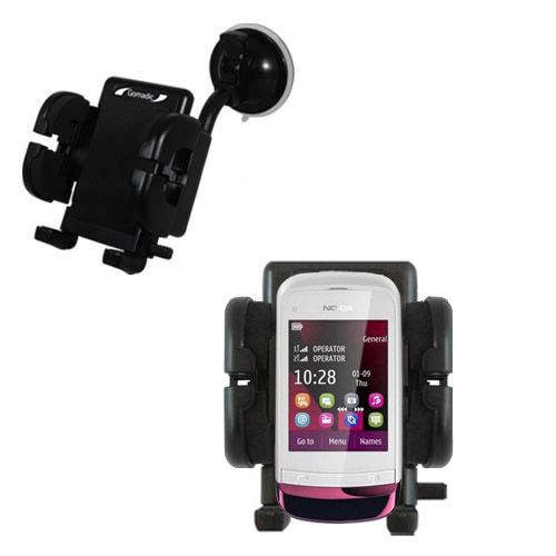 Windshield Holder compatible with the Nokia C2-O3