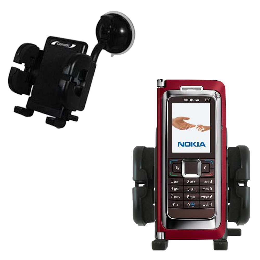 Windshield Holder compatible with the Nokia E90
