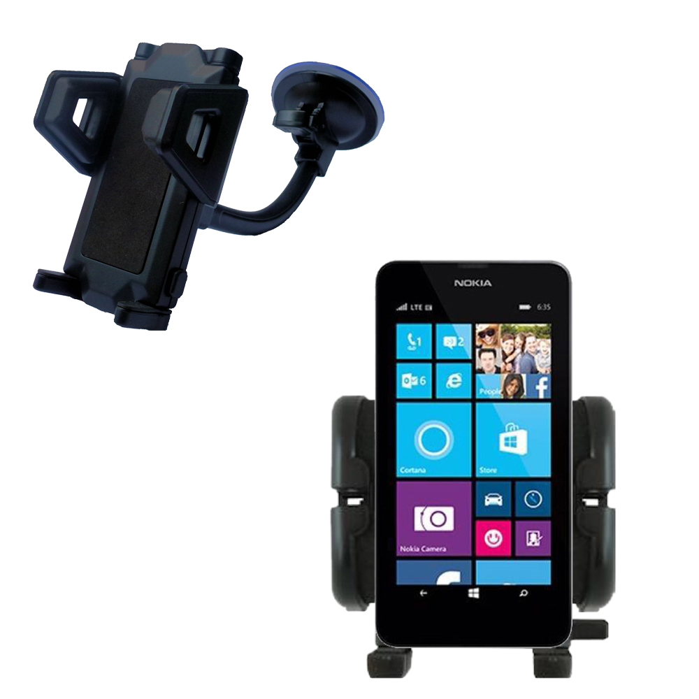 Windshield Holder compatible with the Nokia Lumia 635
