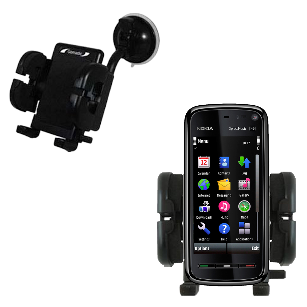 Windshield Holder compatible with the Nokia Xpress Music